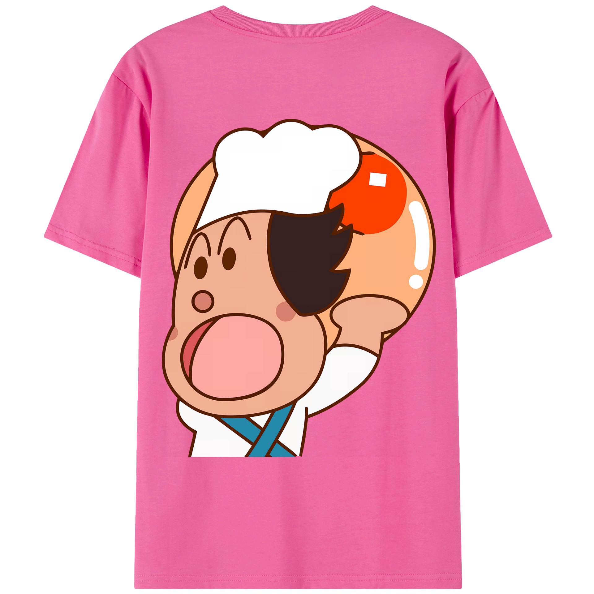 （画像用） アンパンマン Anpanman レディース半袖Tシャツ(バックプリント)